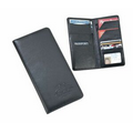 Forum Black Leatherette Passport Wallet